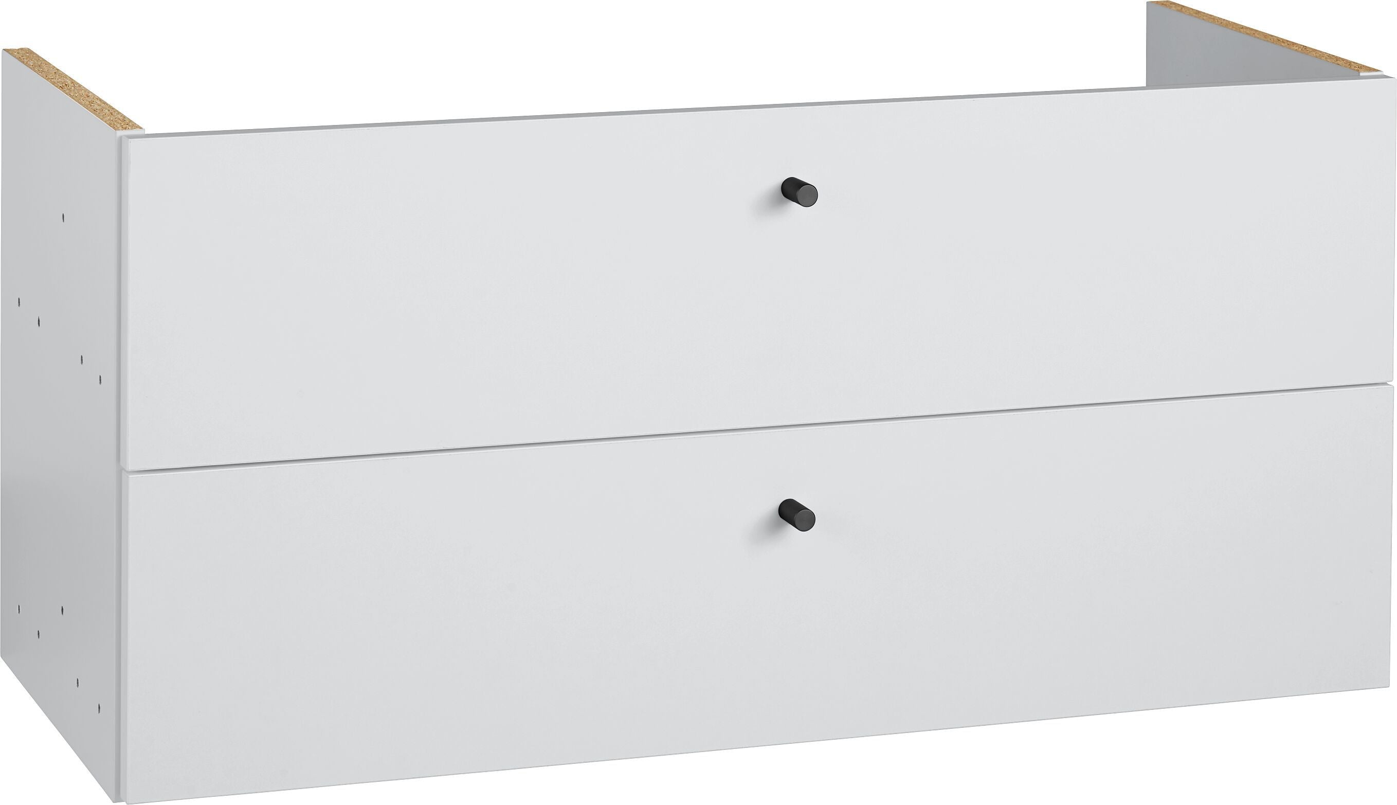 FINJA Schublade - Perlgrau / B: 76.7 cm x T: 32.7 cm x H: 36.8 cm
