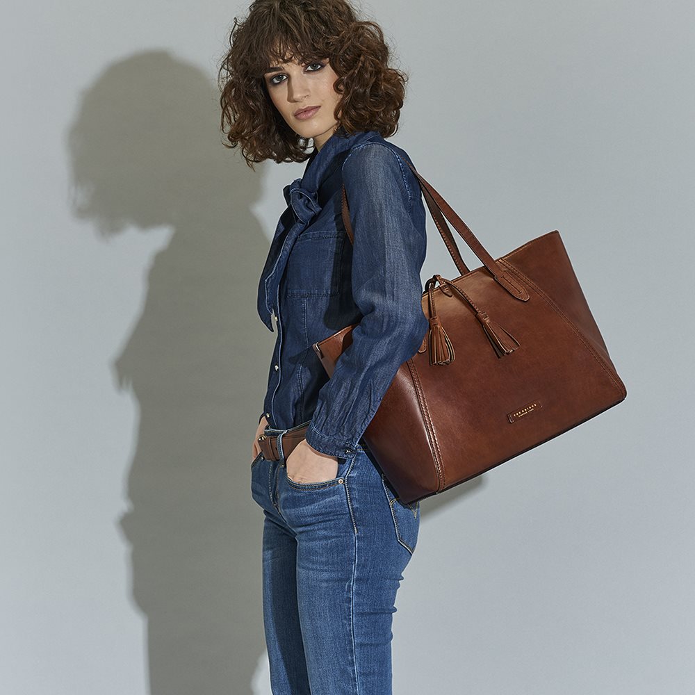 The Bridge Florentin Shopper brown