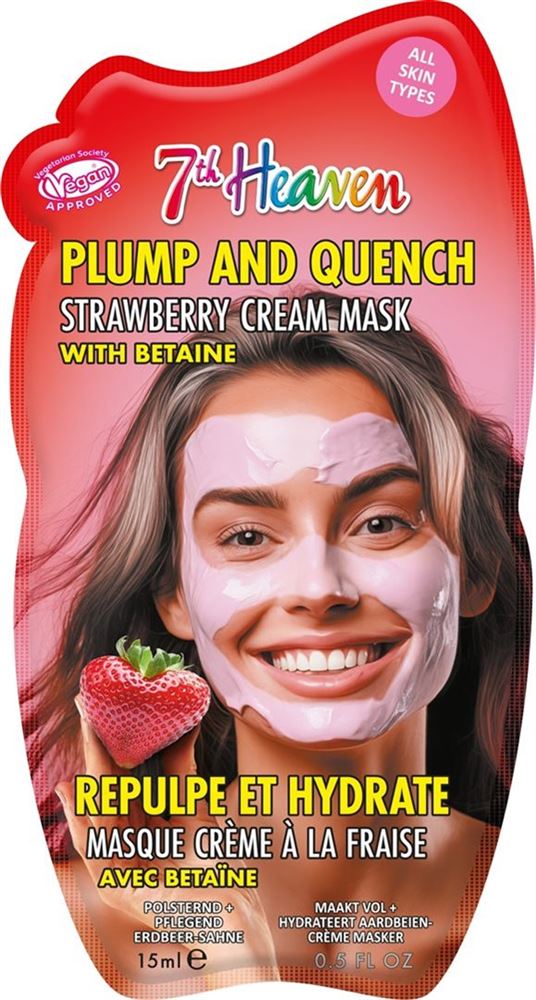 7th Heaven Cream Mask<br>15 ml, Strawberry