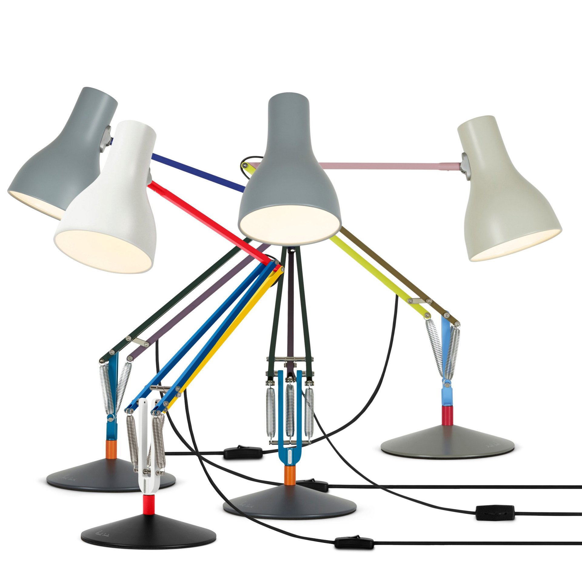 Arbeitsplatzl. Anglepoise 75 Paul Smith Edition