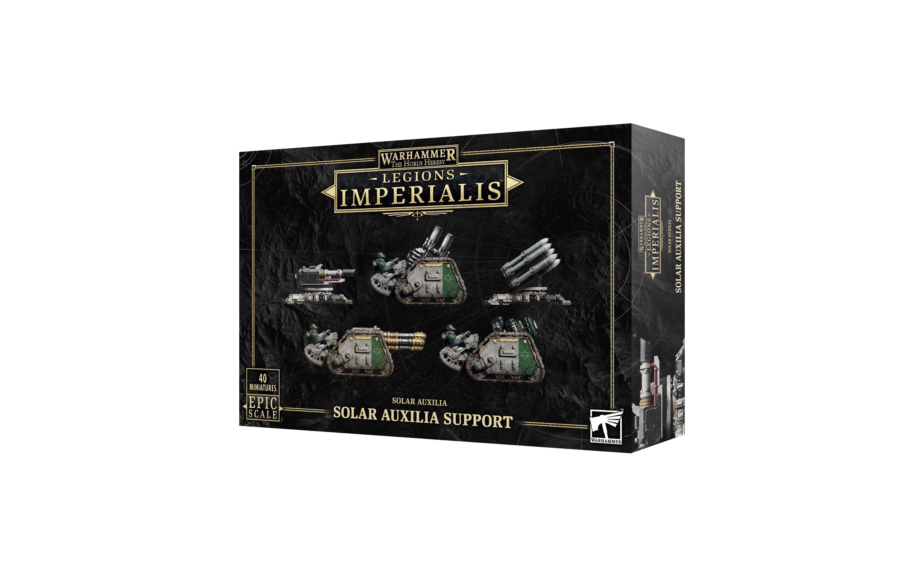 Figurenset Warhammer The Horus Heresy Solar Auxilia SupportWarhammer The Horus Heresy Legions Imperialis Solar Auxilia Support Miniaturen