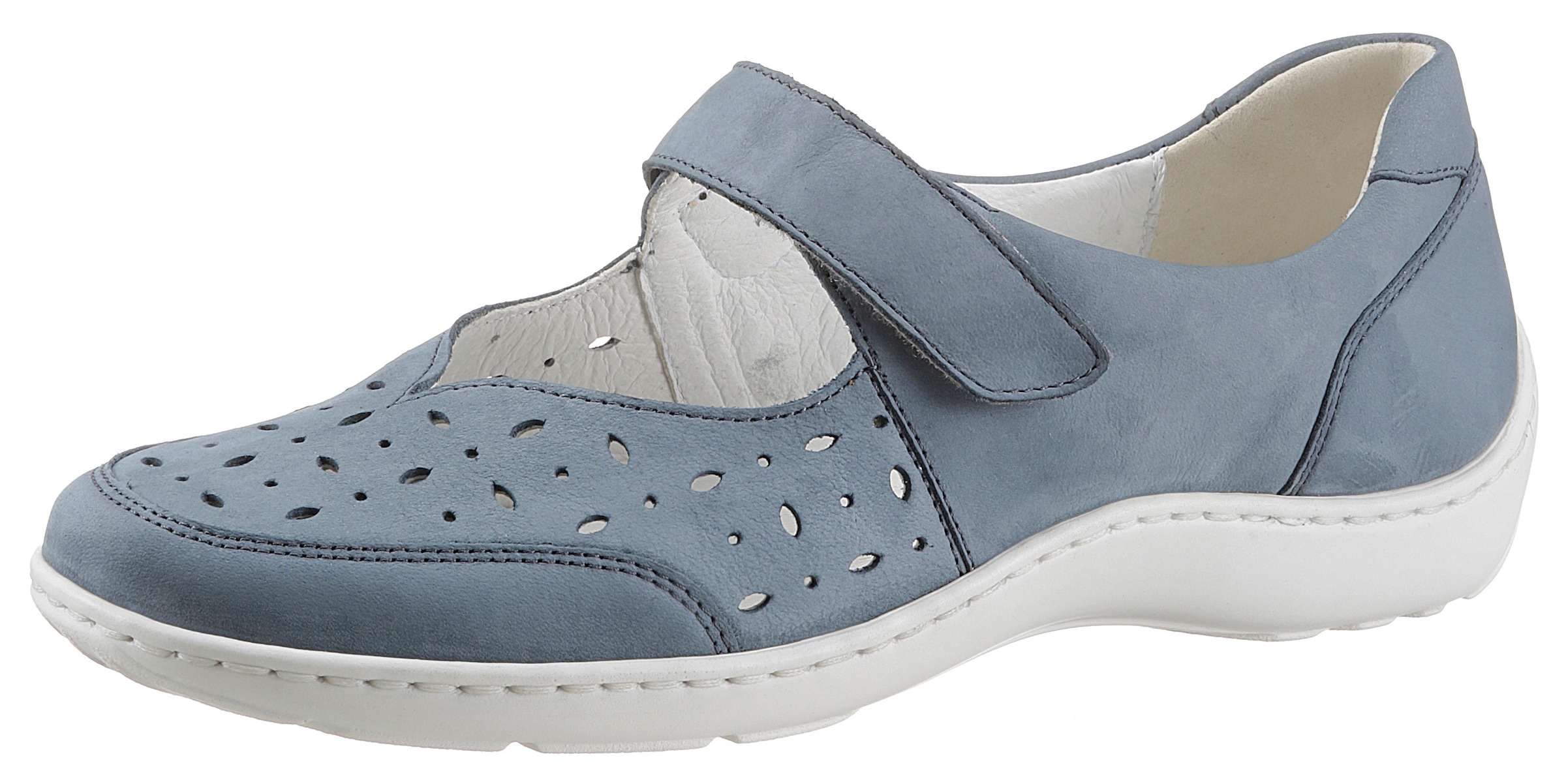 Waldläufer Ballerina »HENNI«  Klettschuh, Komfortschuh mit Perforation, H-Weite