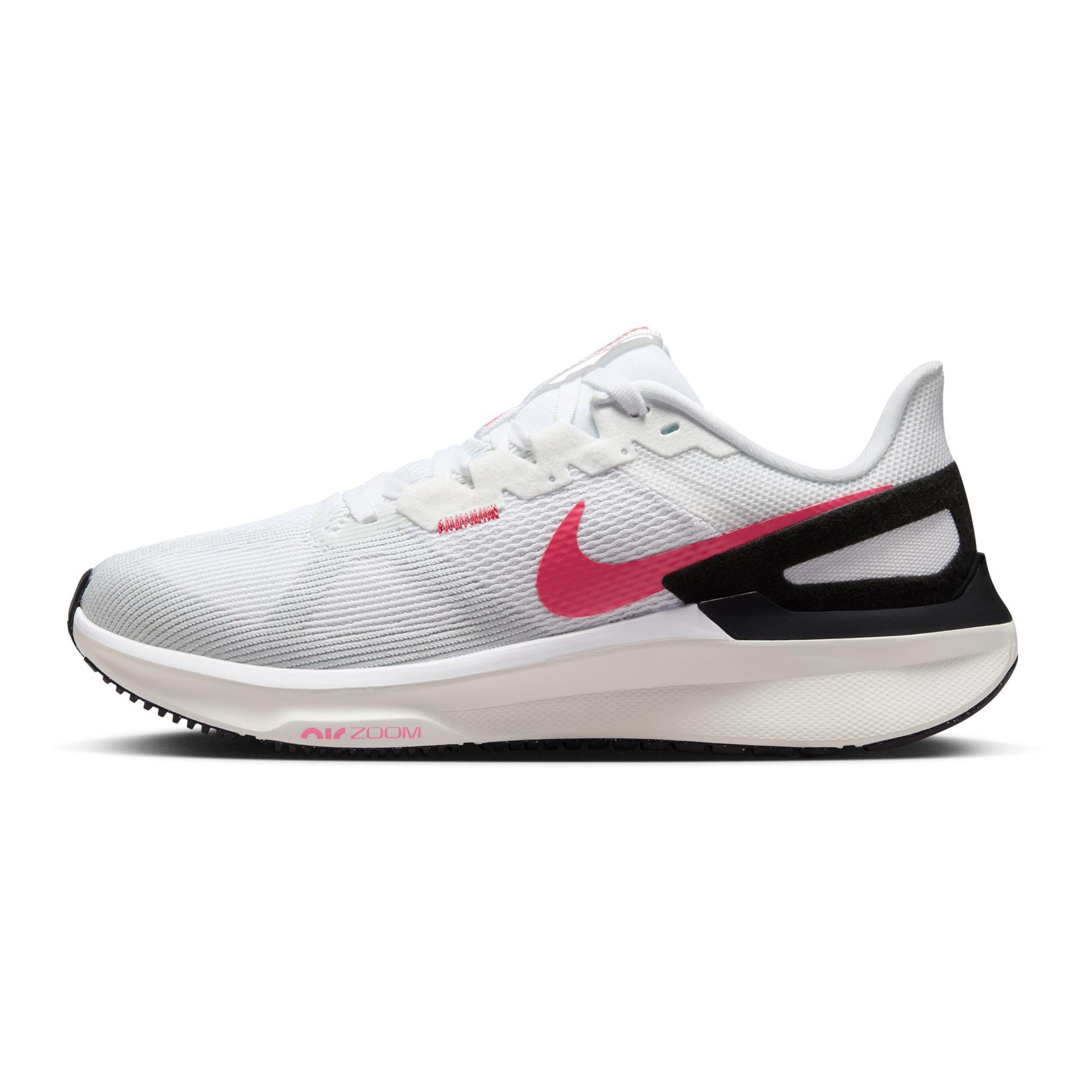 Nike Structure 25 Chaussure De Running Avec Stabilisateurs Femmes - Blanc , Noir