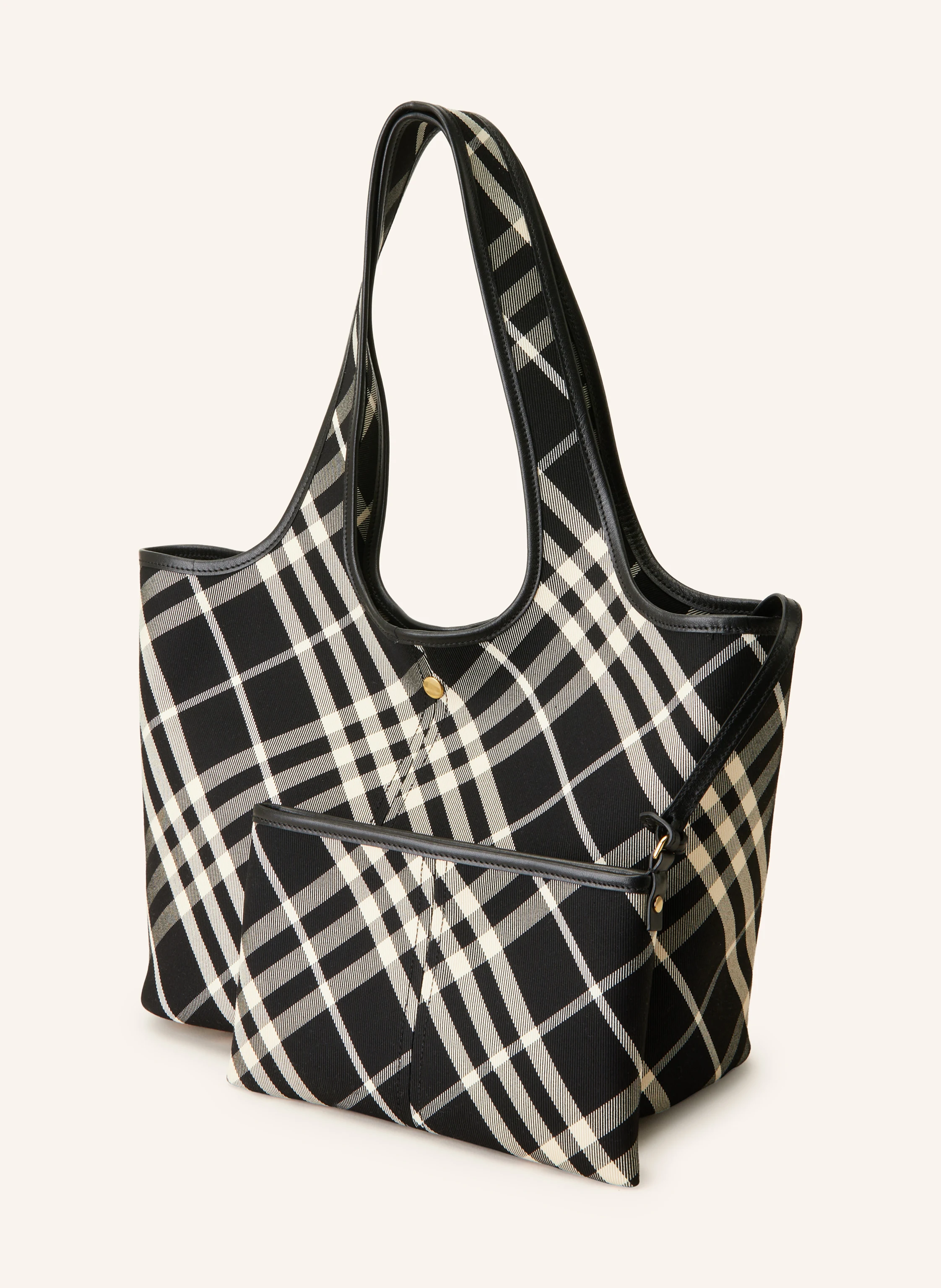 BURBERRY Schultertasche mit Pouch