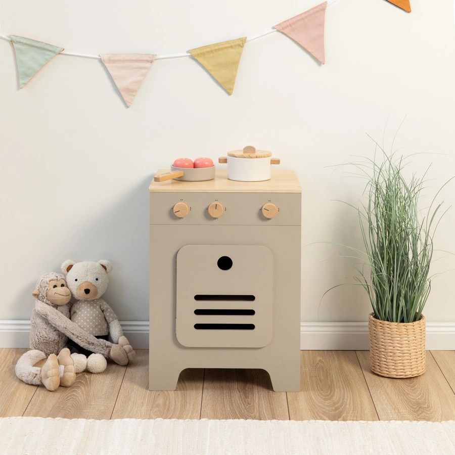 MUSTERKIND® Spielherd Mix & Match, warmgraunatur