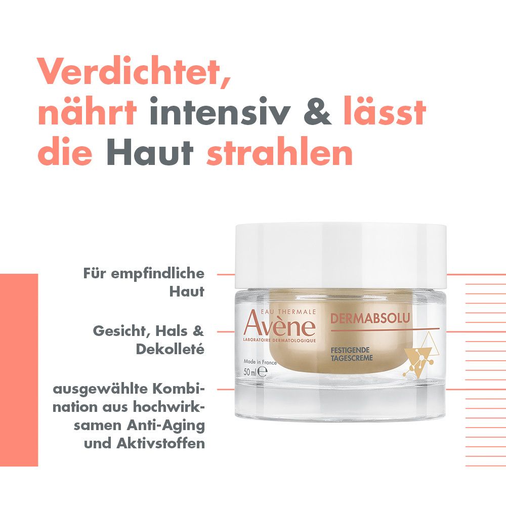 Avène DERMABSOLU festigende Tagescreme Nachfüllpack + Avène Hyaluron Activ B3 Serum 10ml GRATIS