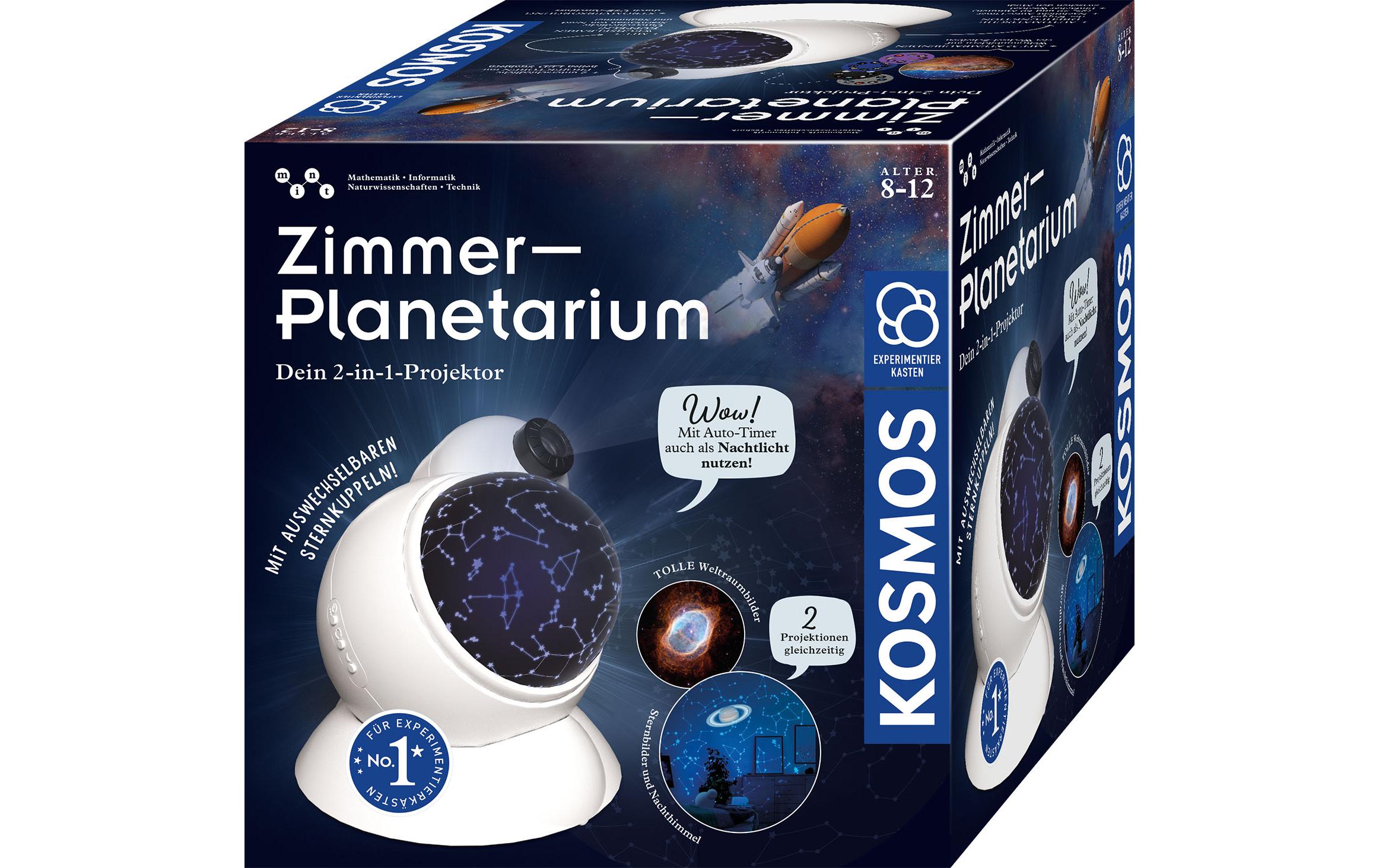 Experimentierkasten Zimmer-Planetarium2-in-1 Projektor