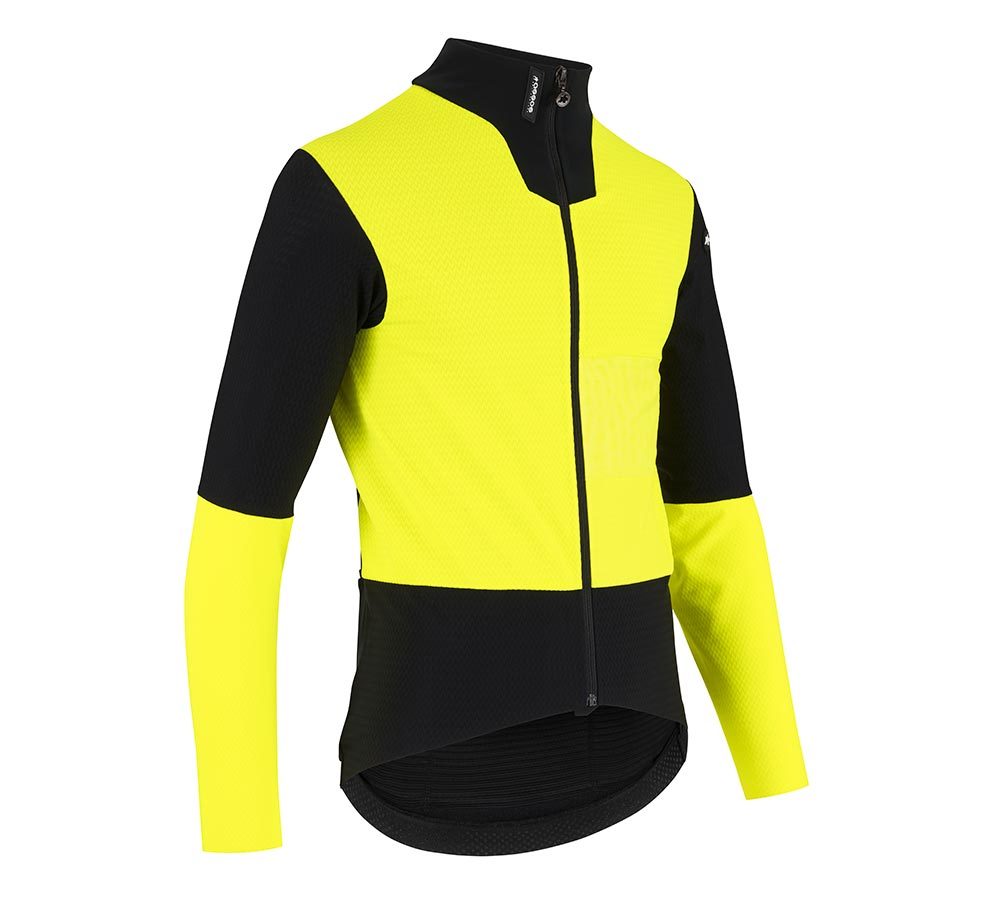 Assos Equipe R Habu S9 Winter Fietsjack Fluo Geel/Zwart Heren