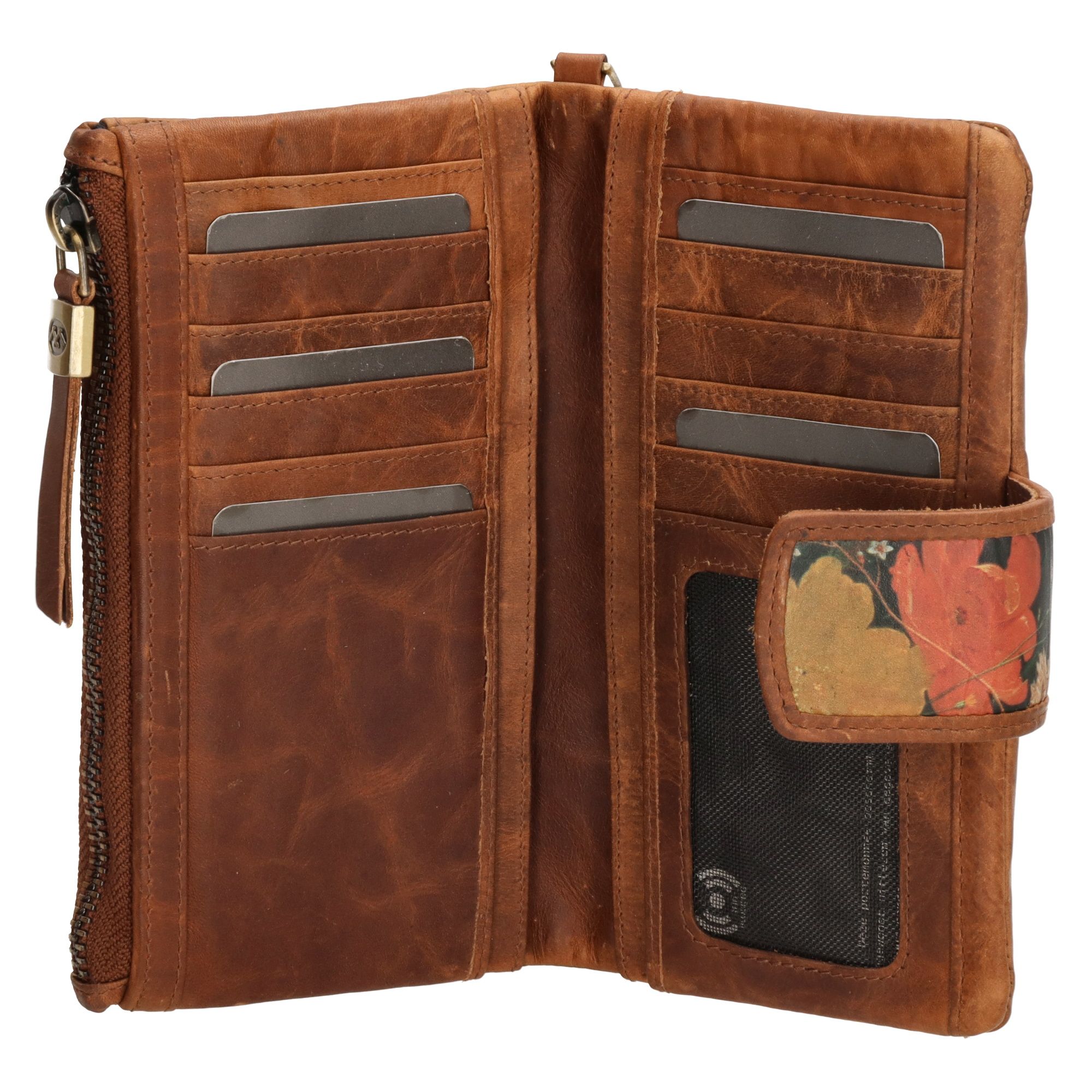 Micmacbags Masterpiece Portemonnee Cognac