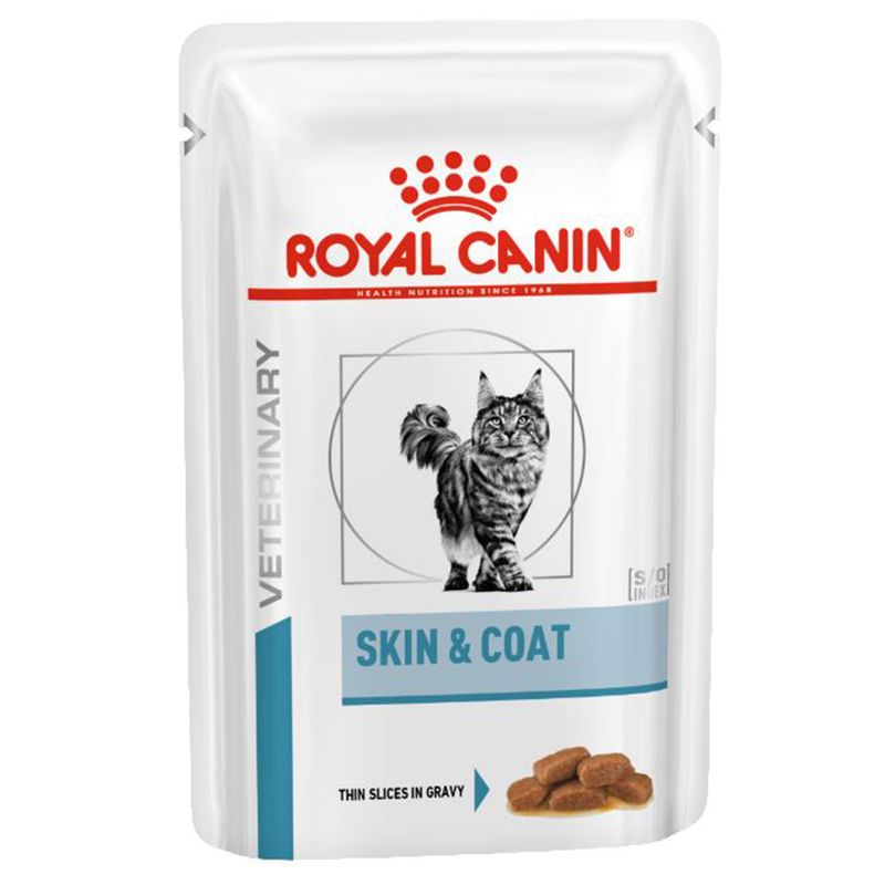 Royal Canin Veterinary Skin & Coat en sauce