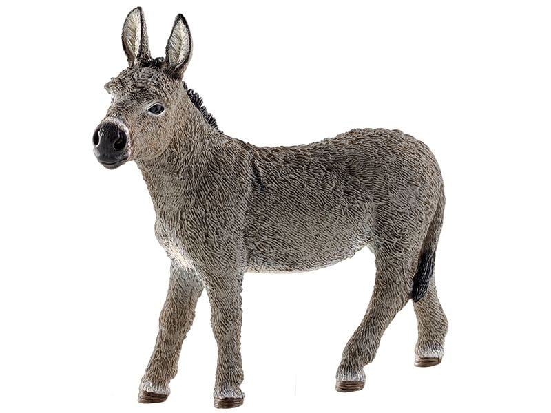 Schleich Spielzeugfigur Farm World Esel Spielzeug-Tierfigur