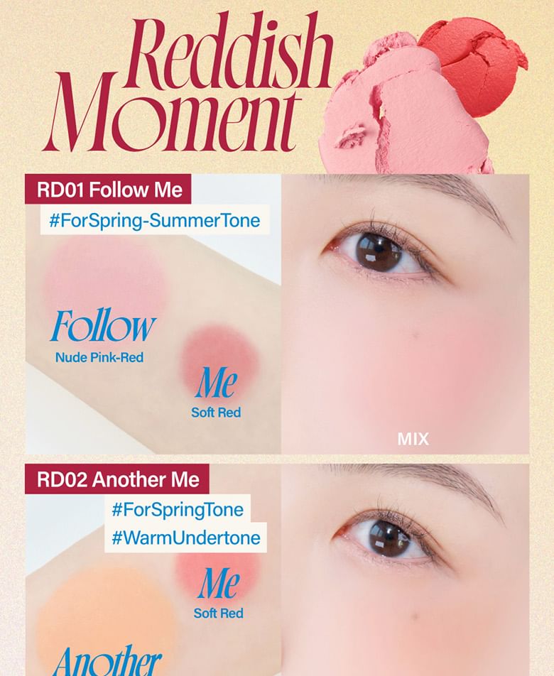 fwee - Mellow Dual Blusher - 12 kleuren