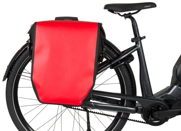 AGU Shelter Clean Click'n'Go Red Sidetaske, 21L