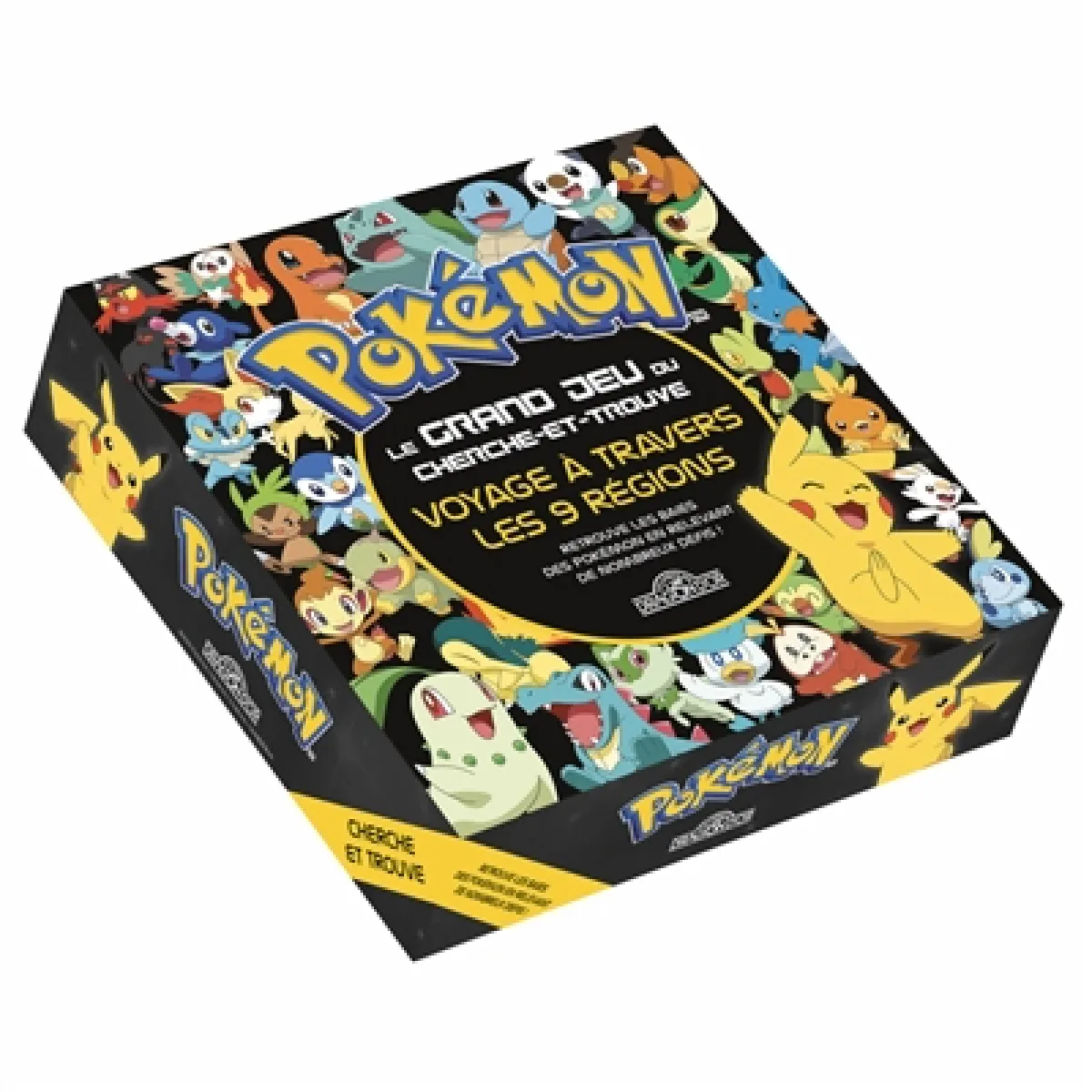 Pokémon : voyage à travers les 9 régions : le grand jeu du cherche-et-trouve