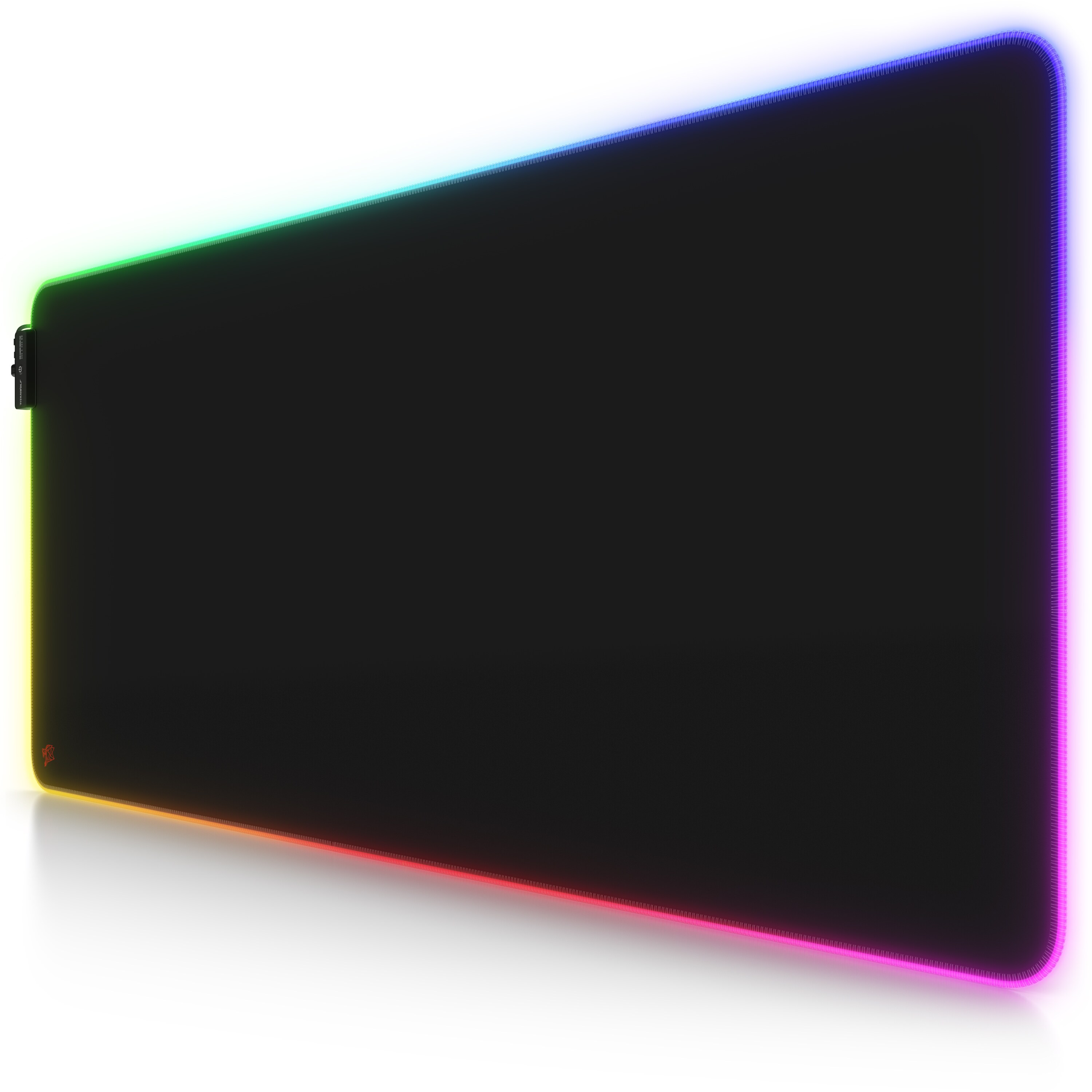 Titanwolf RGB Gaming Mauspad XL 900 x 400 mm Mousepad - verbessert Präzision & Geschwindigkeit