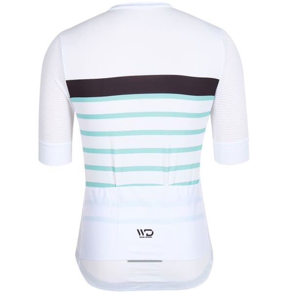 Maillot vélo WEAR DESIGN MAILLOT NAVY W WHITE/GREEN