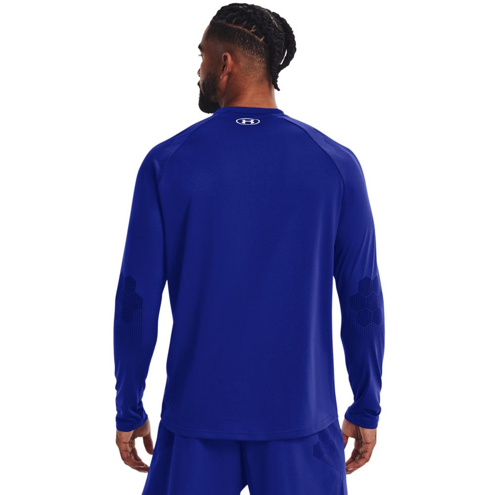 Under Armour Armourprint Longlseeve Shirt Herren royal