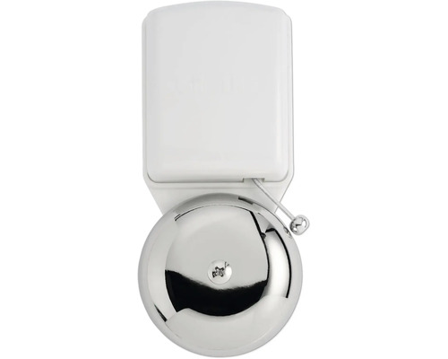 Grothe GRO24111 Opbouwbel met platte behuizing 8V/0,8A, max. volume 80dB/A, wit