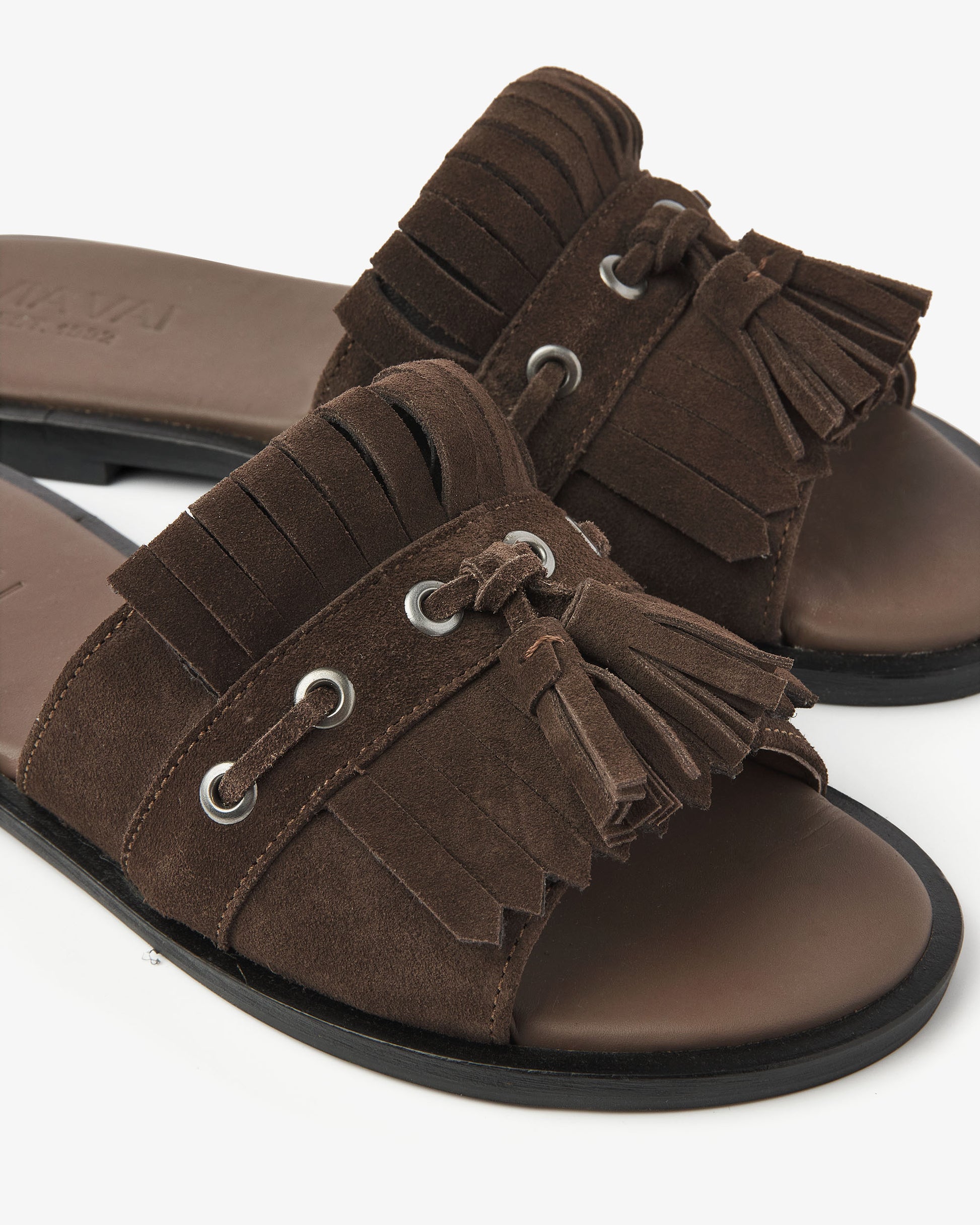 VIA VAI bruine slippers Vita Eva