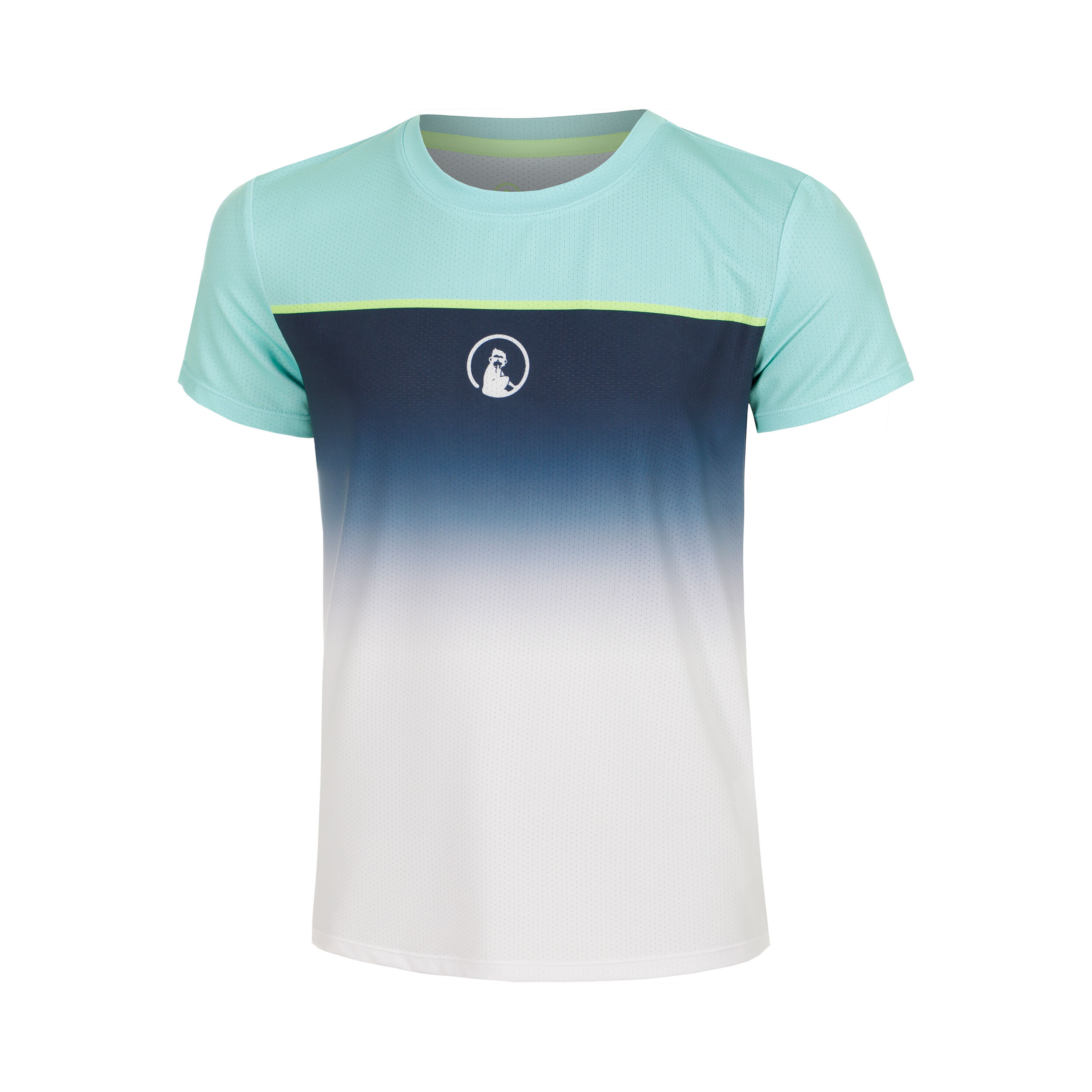 Quiet Please Wild Receiver Faded T-shirt Garçons - Turquoise , Multicouleur