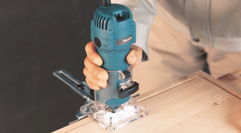 Makita 3707F 230V Kantenfreesmachine
