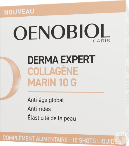 Oenobiol Derma Expert Collagène Marin Anti-Âge Rides 10 Shots Liquides