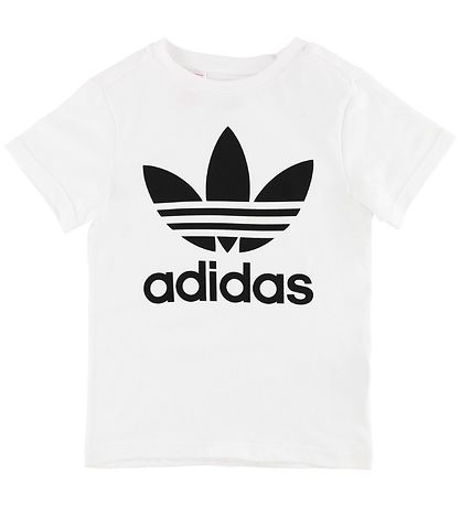 adidas Originals T-Shirt - Trefoil - Weiß