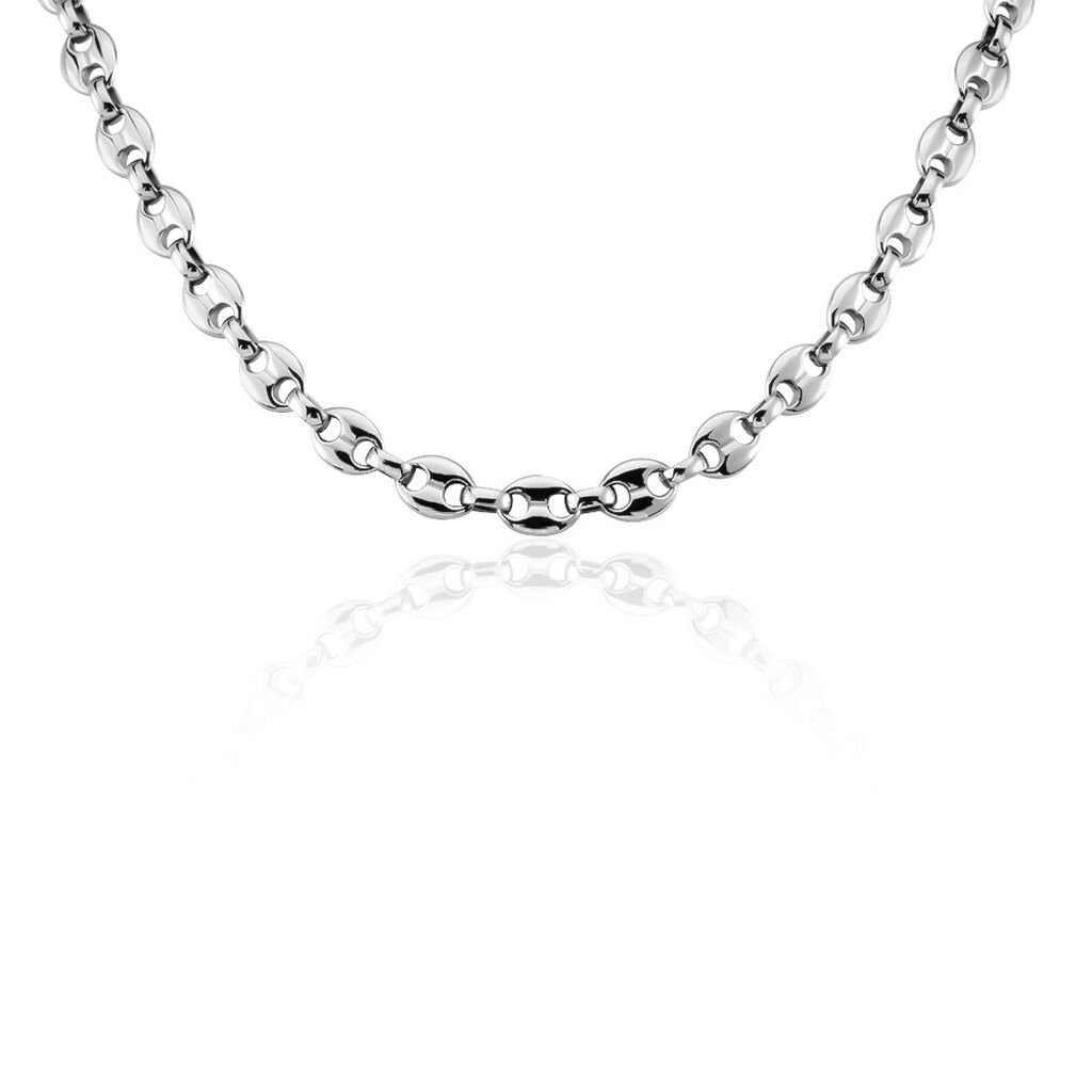 Collier Cadia Acier Blanc