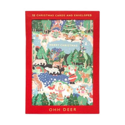 Cath Kidston Christmas Box X12 Cards