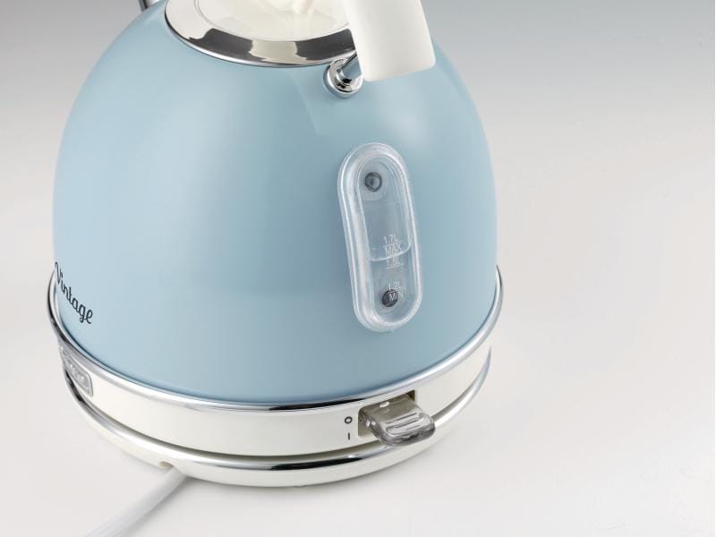 Ariete Wasserkocher Vintage 1.7 l Blau Wasserkocher im Retro-Design