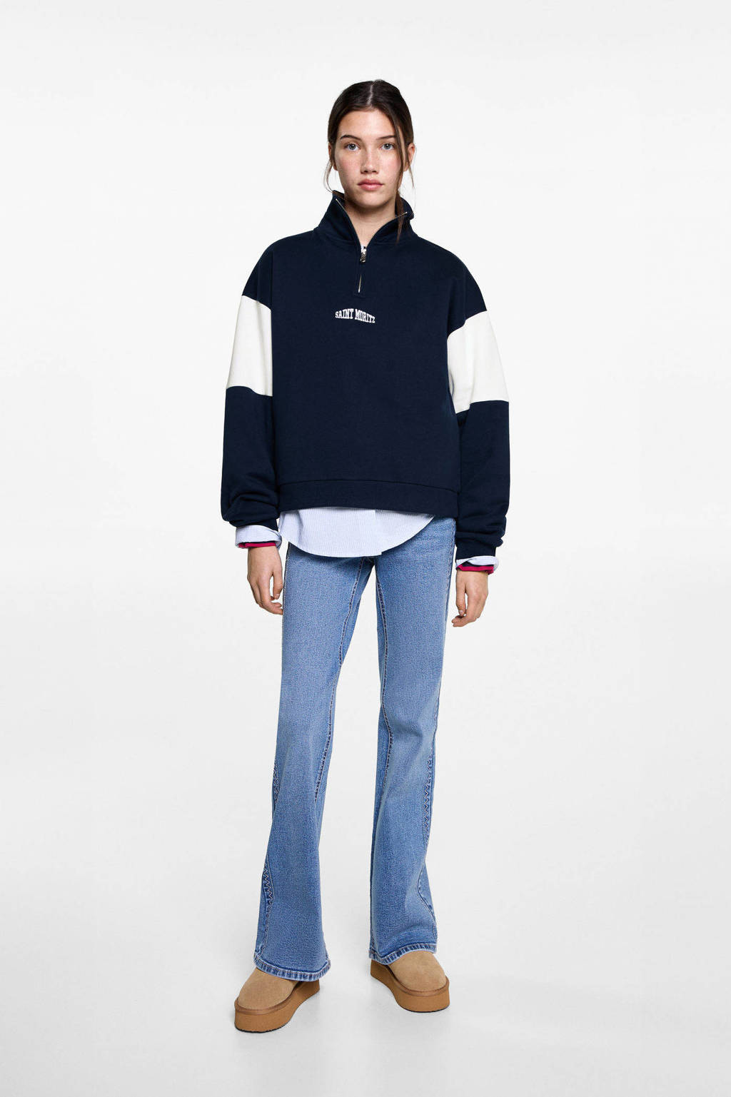 MANGO TEEN sweater marine