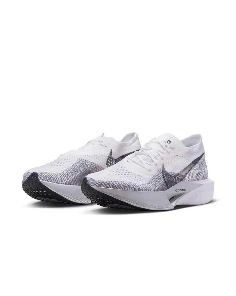 Chaussures de running Nike ZoomX Vaporfly Next% 3 Blanc & Gris pour homme