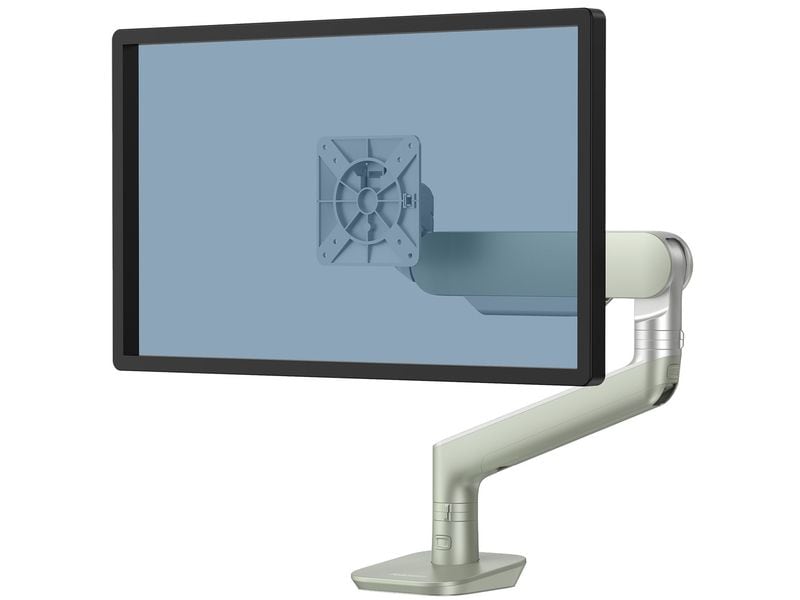Fellowes Einzelmonitorarm Rising Salbeigrün Monitorarm für Monitore bis 72