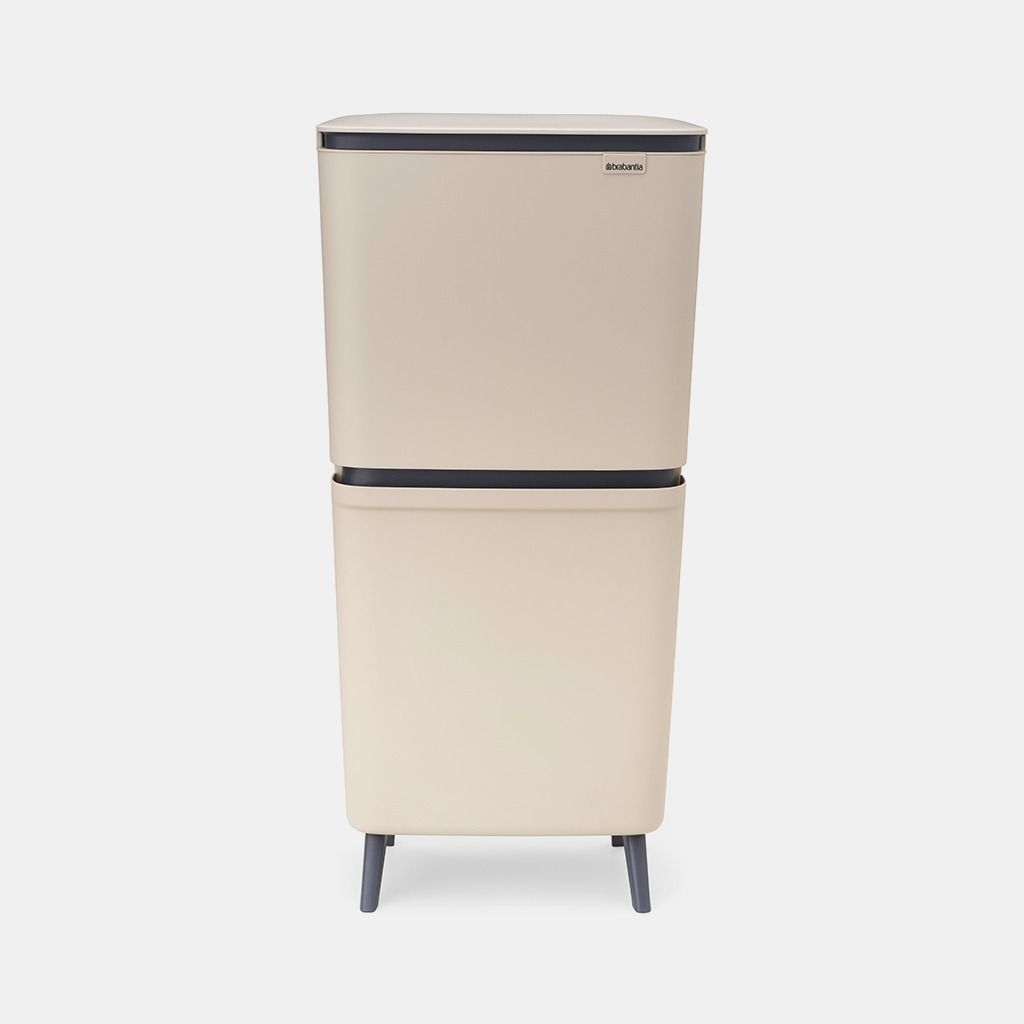 SortUp Recycle Prullenbak Hi, 10 10 25 liter - Soft Beige