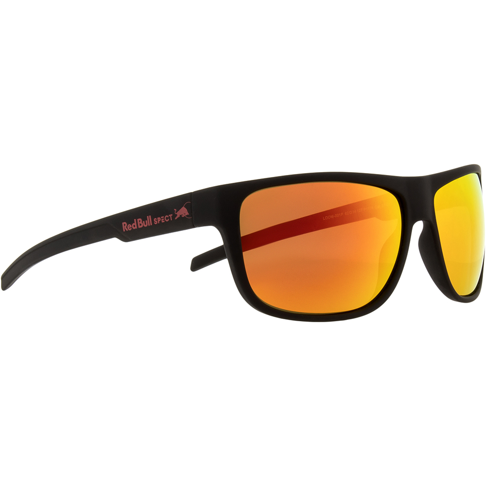 Red Bull Spect Eyewear - Lunettes de soleil Loom Noir Mat / Rouge