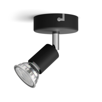 Philips opbouwspot Limbali GU10 50Wzwart
