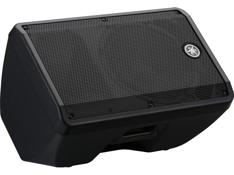 Yamaha Lautsprecher DBR 12 - 1000 W, 12 Zoll Aktivlautsprecher mit 2-Kanal-Mixer für Beschallung und Bühnenmonitoring