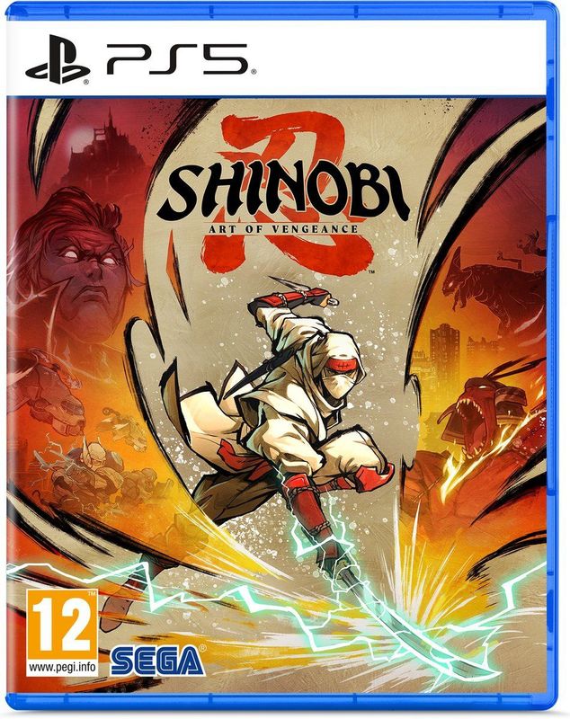 Shinobi - Art Of Vengeance - Playstation 5 Speel - 2D Actie-Platformer