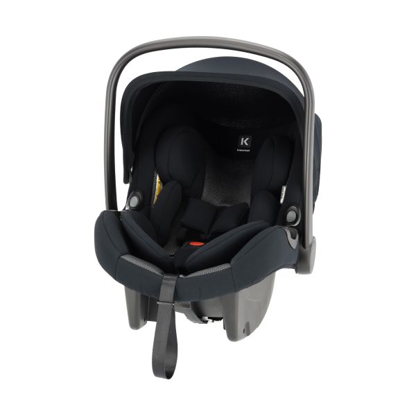 Qute Q-Rider Plus Kinderwagen - Denim Blue | Kidsriver Curve Autostoel - Black