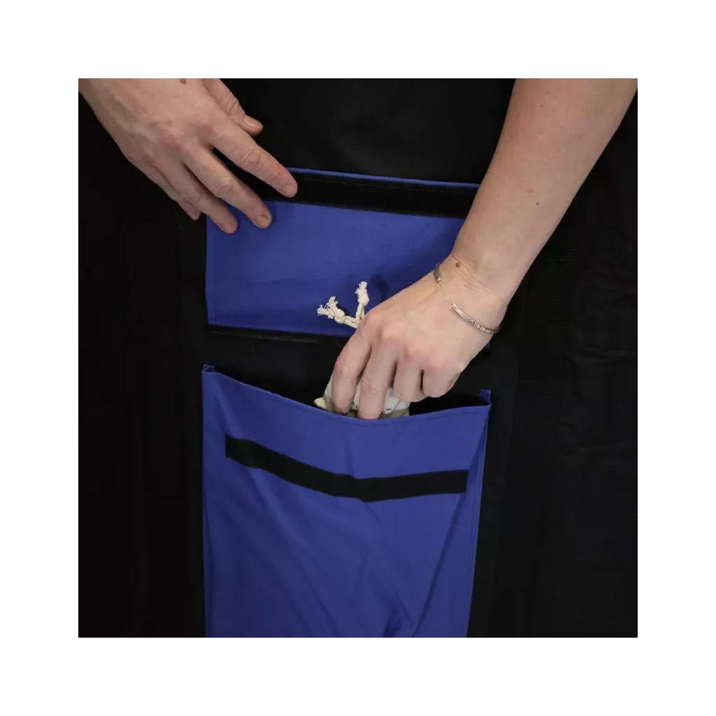 Woodestic Crokinole Tournament Carry Case (Bleu)