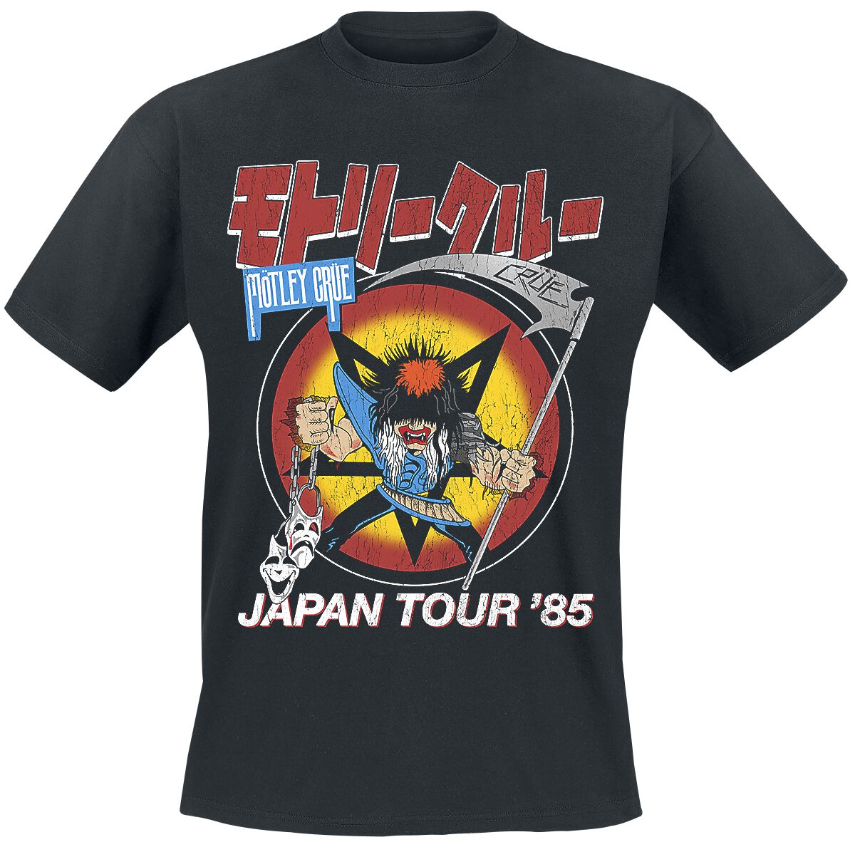 Japan Tour | Mötley Crüe T-Shirt Manches courtes