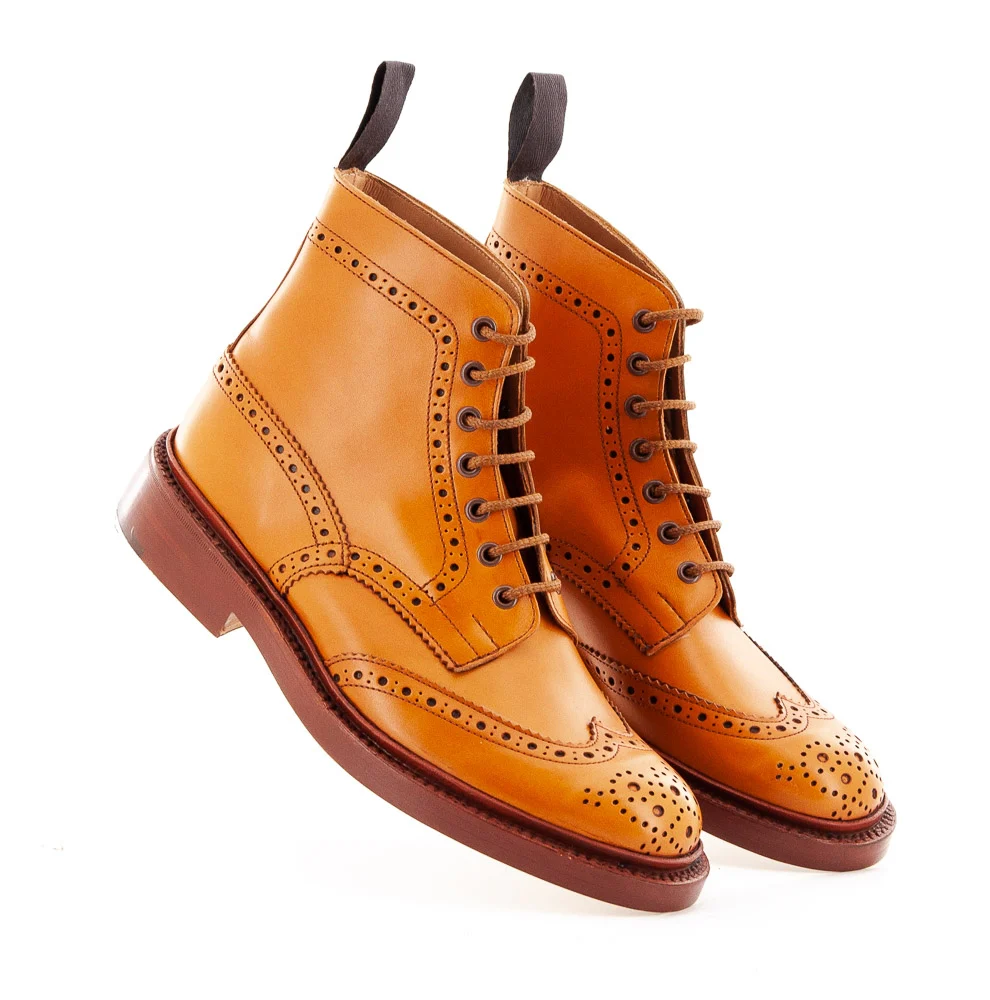 TRICKERS - STOW BOOTS TAN