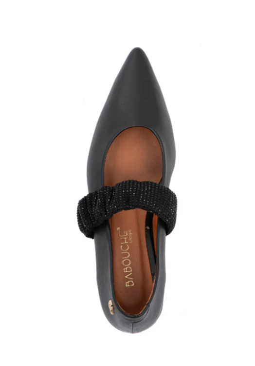Babouche Sage-118 Black