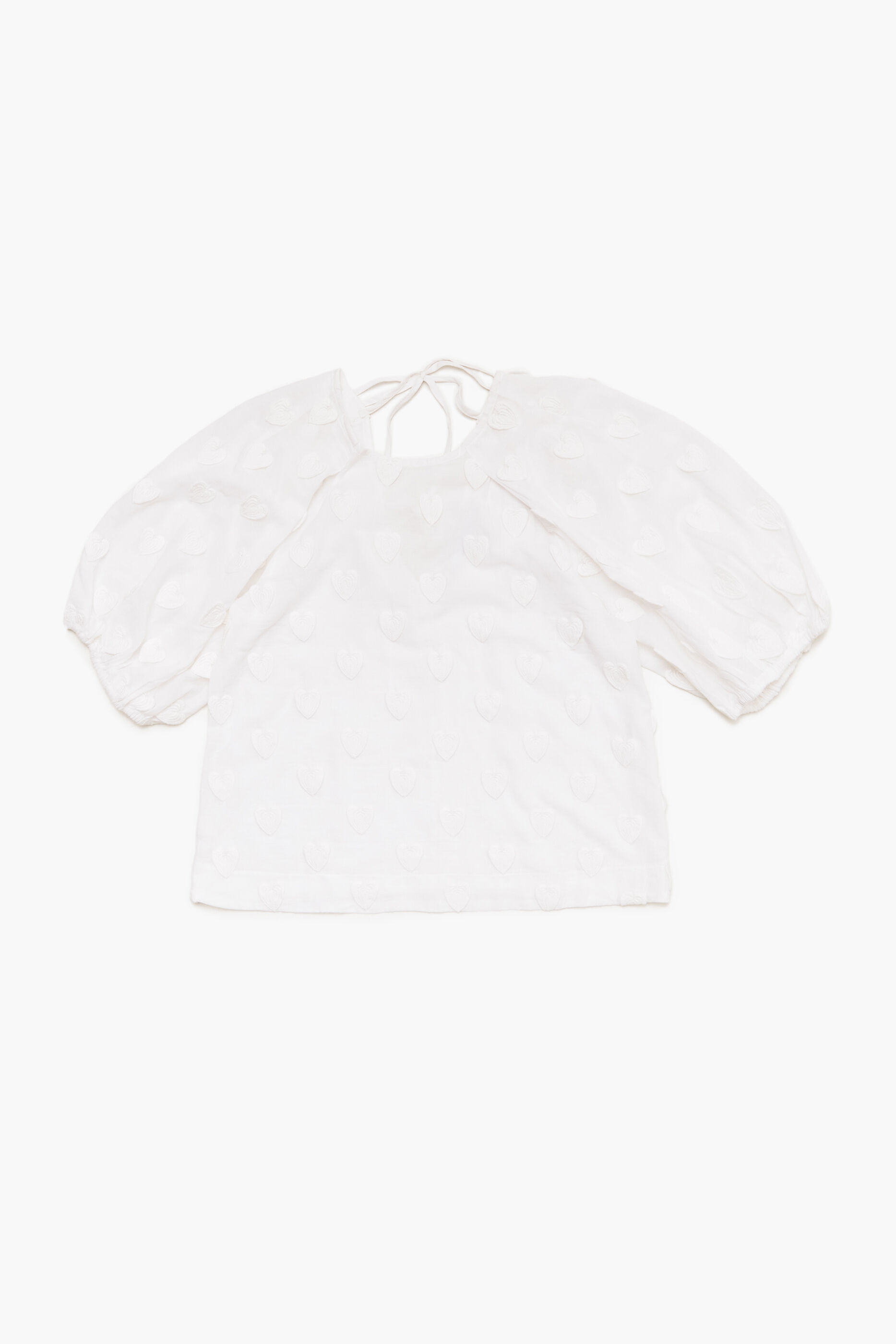 Camiseta branca de camada dupla