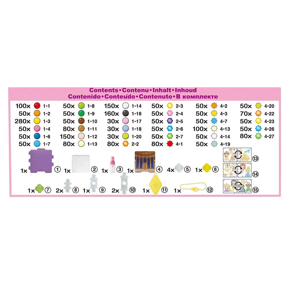 AQUABEADS -  PRINCESSES DISNEY -LA BOX