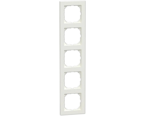 Merten MEG4050-3619 Afdekraam 5-voudig M-Pur polarwit/glanzend