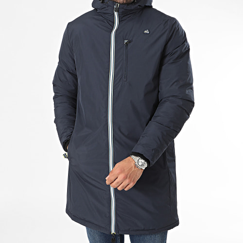 Parka Capuche Bleu Marine