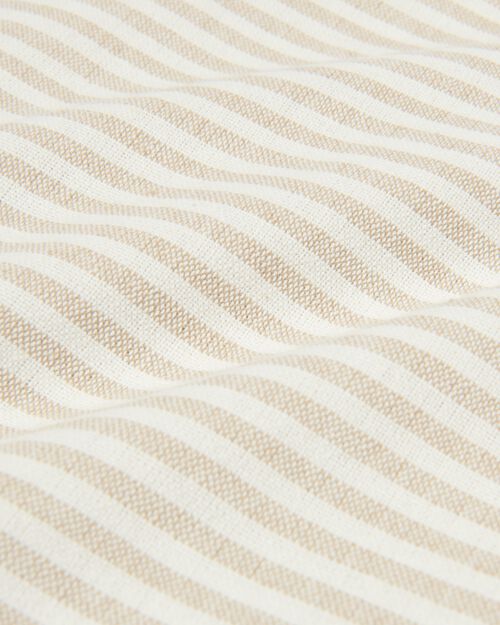 nappe coton 140x240 beige ligne