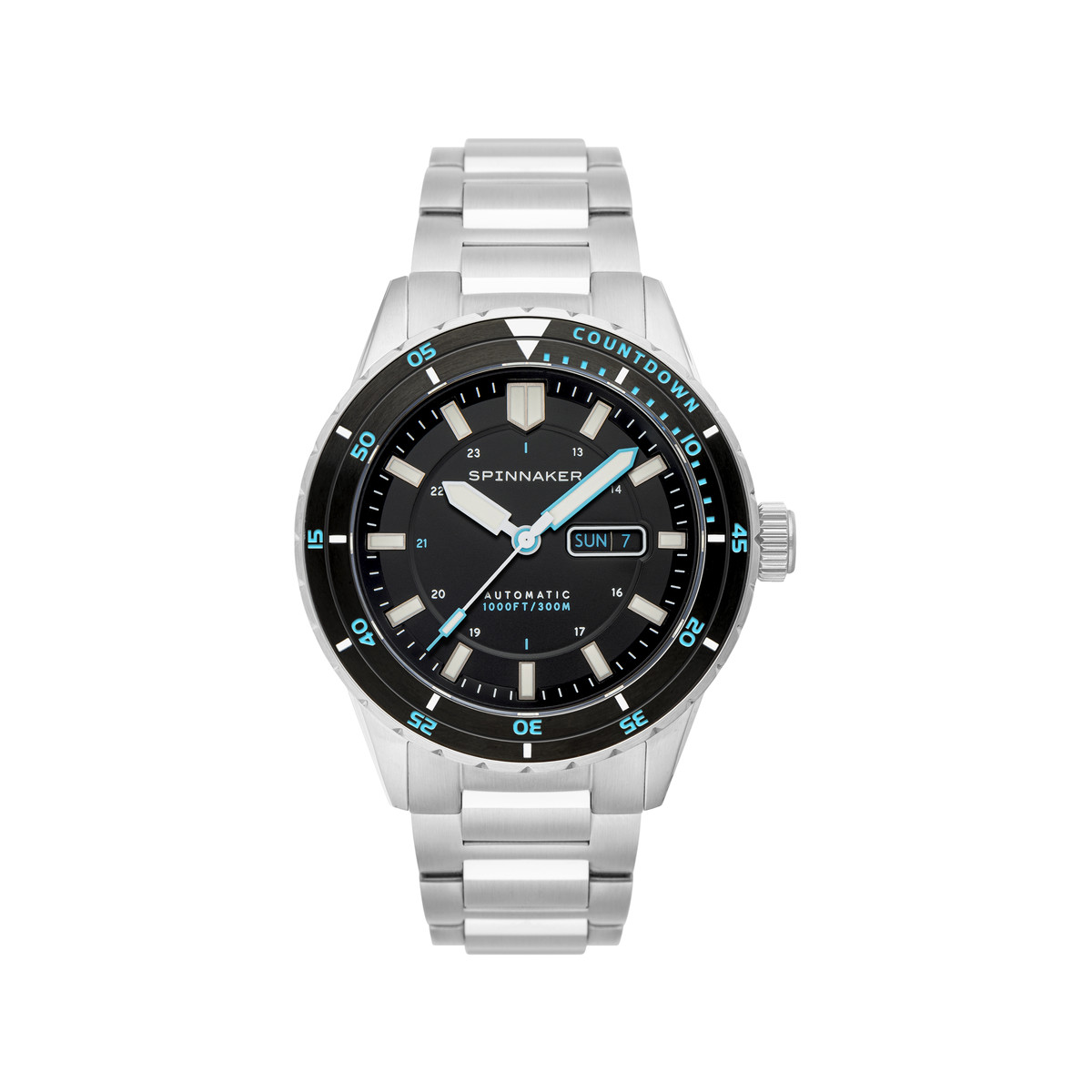 Montre Spinnaker Hass homme automatique bracelet acier