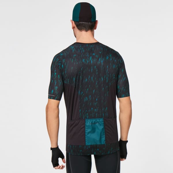 Maillot vélo OAKLEY ENDURANCE JERSEY 2.0 BAYBARRY DOTS